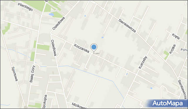 Stare Babice, Koczarska, mapa Stare Babice