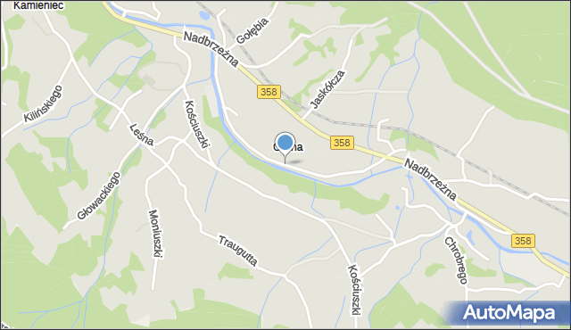 Świeradów-Zdrój, Kopernika Mikołaja, mapa Świeradów-Zdrój