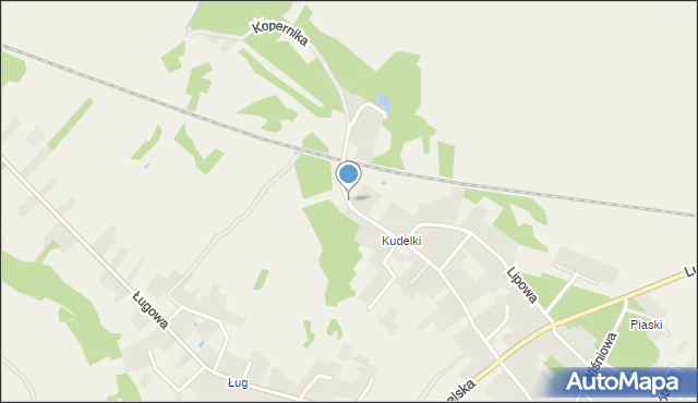 Zarzecze gmina Nisko, Kopernika Mikołaja, mapa Zarzecze gmina Nisko