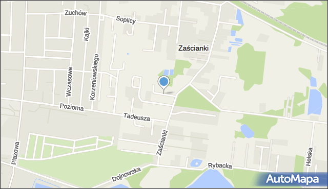 Zaścianki gmina Grabówka, Konrada, mapa Zaścianki gmina Grabówka