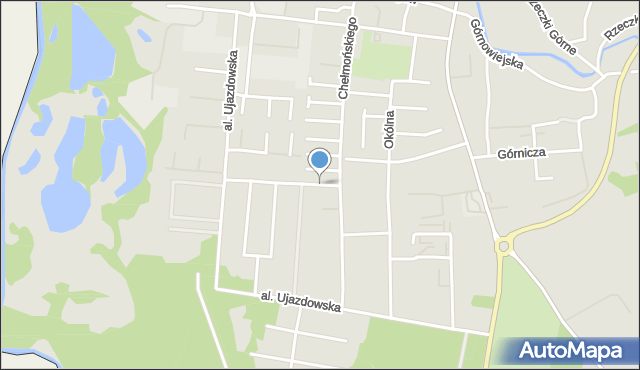 Zgorzelec, Konicza Tadeusza, mapa Zgorzelec