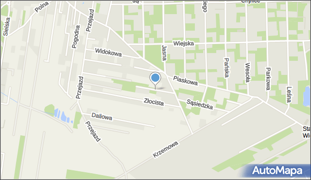 Chylice gmina Piaseczno, Kresowa, mapa Chylice gmina Piaseczno