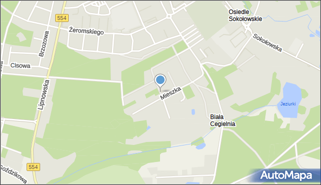 Golub-Dobrzyń, Króla Kazimierza Wielkiego, mapa Golub-Dobrzyń