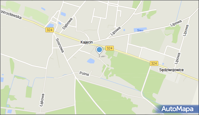 Góra, Krótka, mapa Góra