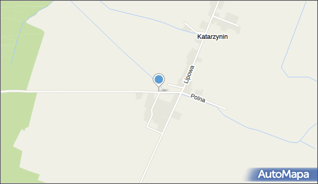 Katarzynin, Krasickiego Ignacego, bp., mapa Katarzynin