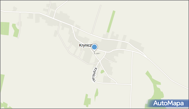 Kryniczki, Kryniczki, mapa Kryniczki