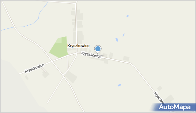 Kryszkowice, Kryszkowice, mapa Kryszkowice