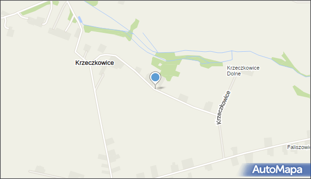 Krzeczkowice, Krzeczkowice, mapa Krzeczkowice