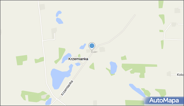 Krzemianka, Krzemianka, mapa Krzemianka