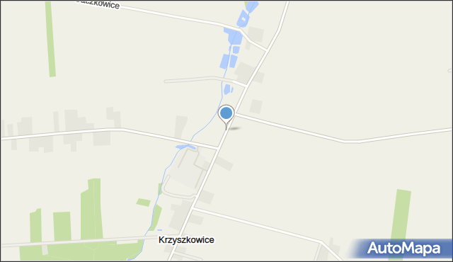 Krzyszkowice gmina Przytyk, Krzyszkowice, mapa Krzyszkowice gmina Przytyk