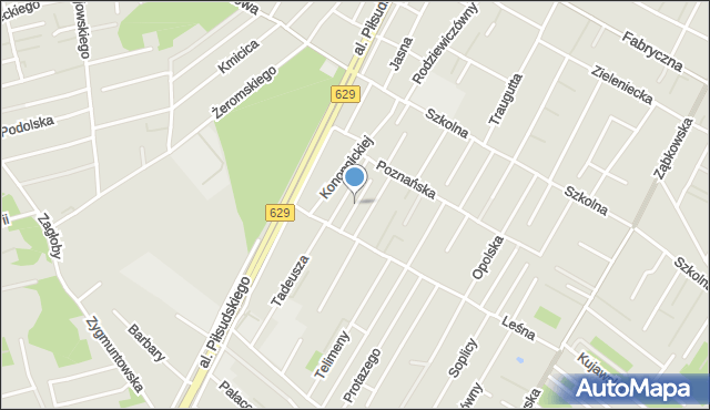 Marki powiat wołomiński, Krakowska, mapa Marki powiat wołomiński