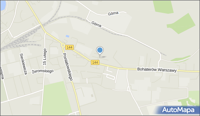 Nowogard, Krótka, mapa Nowogard