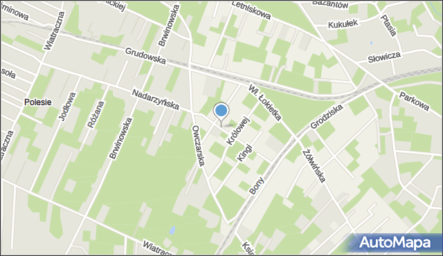 Owczarnia gmina Brwinów, Króla Bolesława Chrobrego, mapa Owczarnia gmina Brwinów