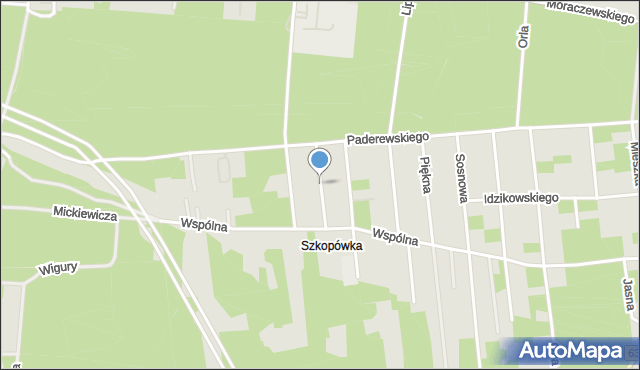 Sulejówek, Królewska, mapa Sulejówek