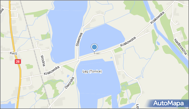 Tomice powiat wadowicki, Krakowska, mapa Tomice powiat wadowicki