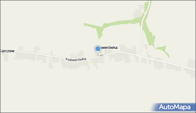 Ksawerówka, Ksawerówka, mapa Ksawerówka