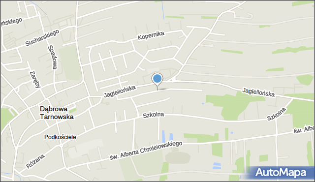 Dąbrowa Tarnowska, Kukiela Mariana, gen., mapa Dąbrowa Tarnowska