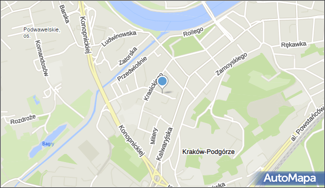 kutrzeby kraków mapa Kutrzeby Tadeusza, gen. Kraków (Kraków Podgórze), Ulica, 30 515