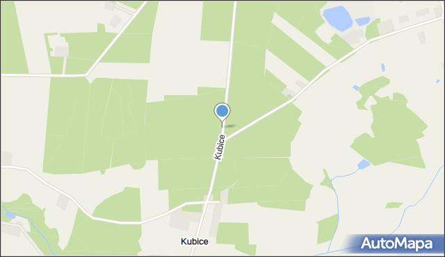 Kubice gmina Nowe Miasto, Kubice, mapa Kubice gmina Nowe Miasto