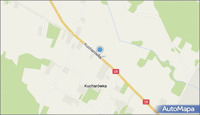 Kucharówka, Kucharówka, mapa Kucharówka