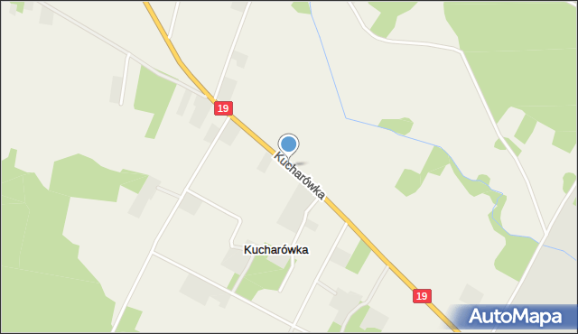 Kucharówka, Kucharówka, mapa Kucharówka