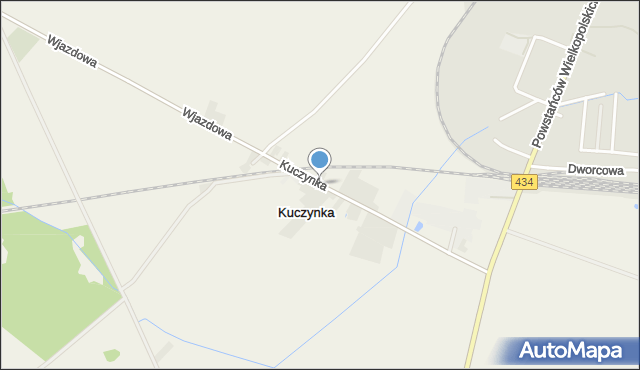 Kuczynka, Kuczynka, mapa Kuczynka