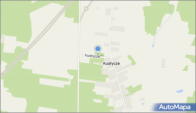 Kudrycze, Kudrycze, mapa Kudrycze