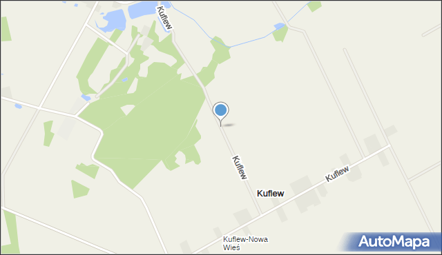 Kuflew, Kuflew, mapa Kuflew
