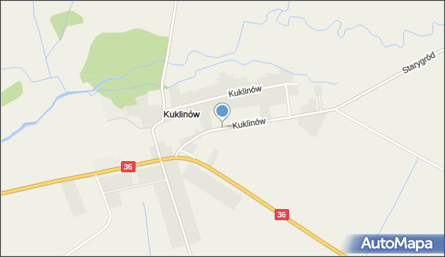 Kuklinów, Kuklinów, mapa Kuklinów