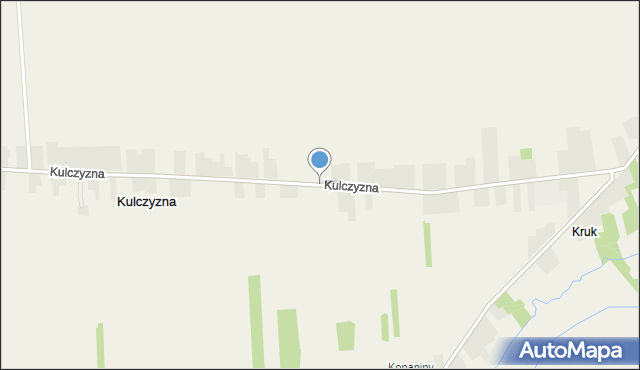 Kulczyzna, Kulczyzna, mapa Kulczyzna