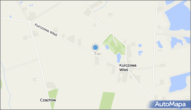 Kurczowa Wieś, Kurczowa Wieś, mapa Kurczowa Wieś
