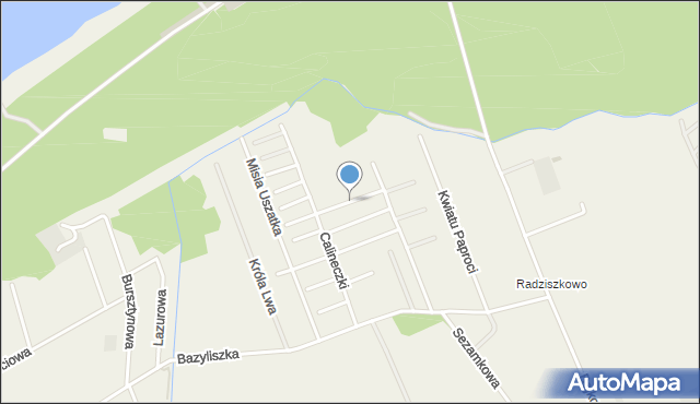 Rusinowo gmina Postomino, Kubusia Puchatka, mapa Rusinowo gmina Postomino