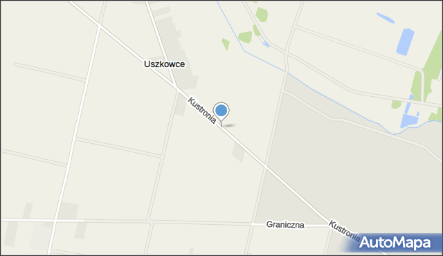 Stare Oleszyce, Kustronia Józefa, gen., mapa Stare Oleszyce