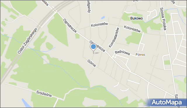 Szczecin, Kubusia Puchatka, mapa Szczecina