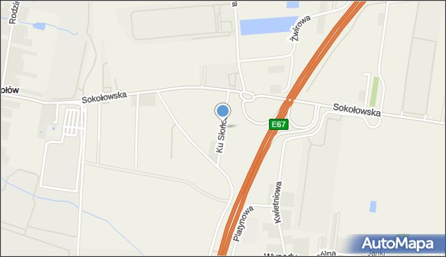 Wypędy, Ku Słońcu, mapa Wypędy