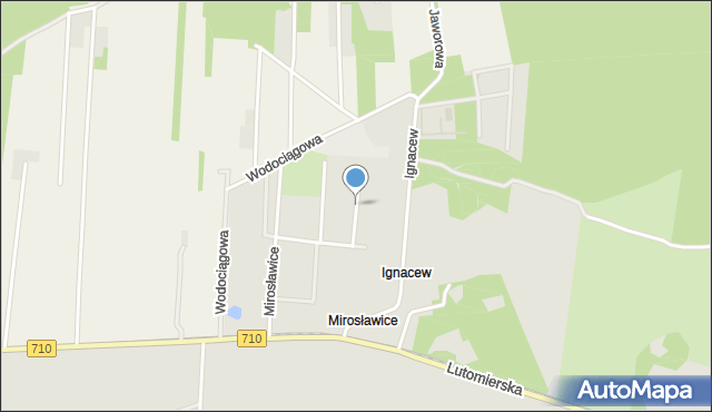 Konstantynów Łódzki, Kwarcowa, mapa Konstantynów Łódzki