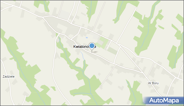 Kwiatonowice, Kwiatonowice, mapa Kwiatonowice