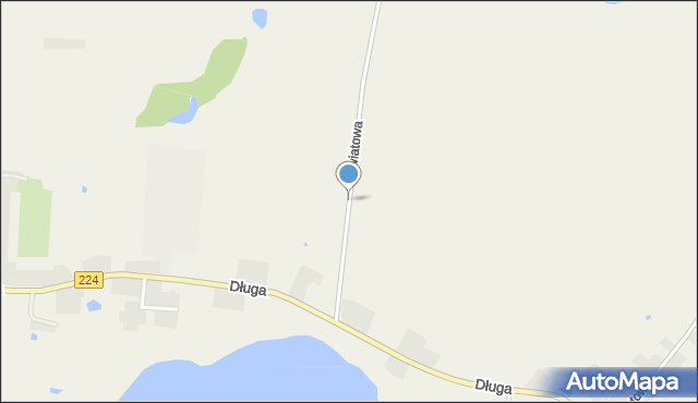 Turze gmina Tczew, Kwiatowa, mapa Turze gmina Tczew