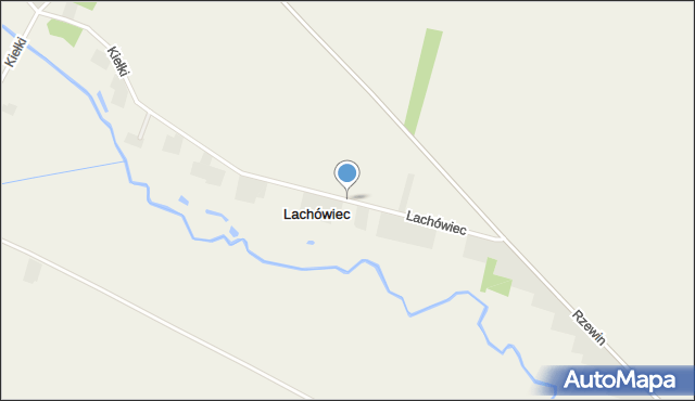Lachówiec, Lachówiec, mapa Lachówiec