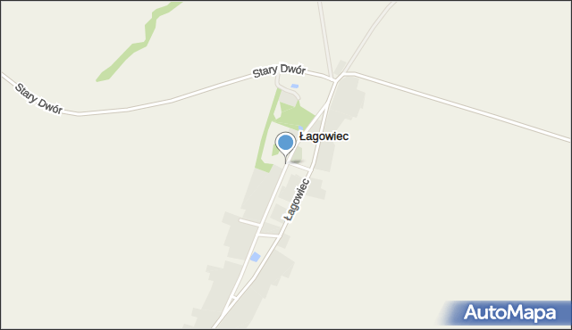 Łagowiec, Łagowiec, mapa Łagowiec