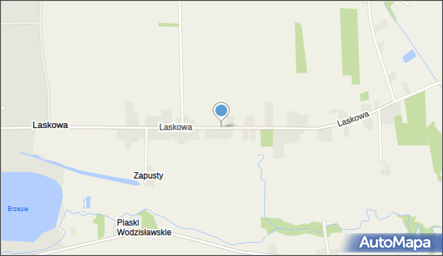 Laskowa gmina Wodzisław, Laskowa, mapa Laskowa gmina Wodzisław