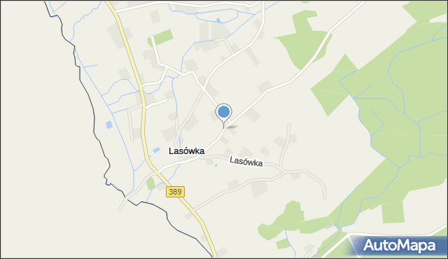 Lasówka, Lasówka, mapa Lasówka