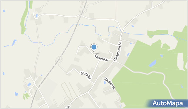 Sierakowice powiat kartuski, Lammka Aleksandra, mapa Sierakowice powiat kartuski