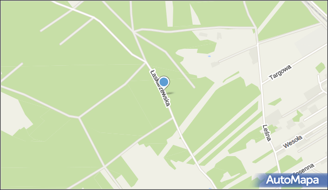 Sobolew powiat garwoliński, Łaskarzewska, mapa Sobolew powiat garwoliński