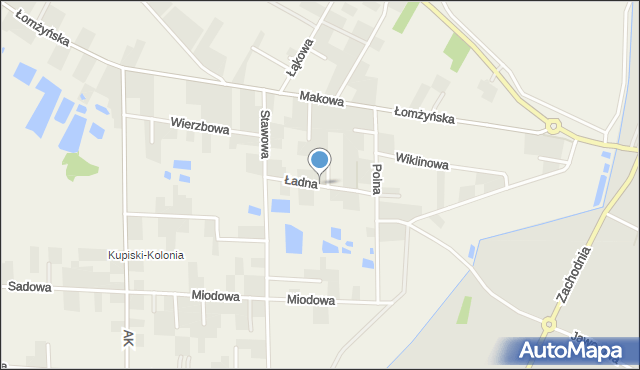 Stare Kupiski, Ładna, mapa Stare Kupiski