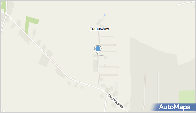 Tomaszew gmina Pleszew, Lawendy, mapa Tomaszew gmina Pleszew