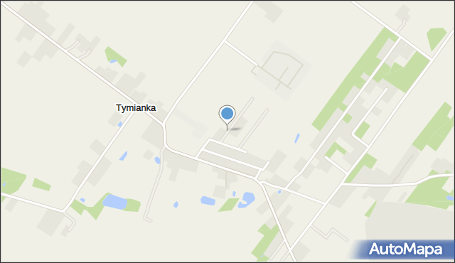 Tymianka gmina Stryków, Lawendowa, mapa Tymianka gmina Stryków