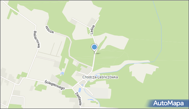 Bilcza gmina Morawica, Leśna, mapa Bilcza gmina Morawica