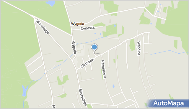 Głogów Małopolski, Letnia, mapa Głogów Małopolski