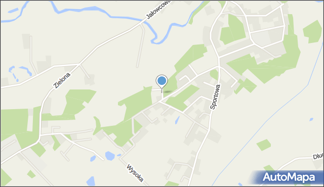 Goręczyno, Leśna, mapa Goręczyno